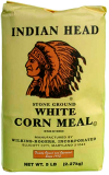 Indian Head White Corn Meal 50lb