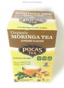 Pocas Moringa Tea With Ginger (Organic) 6pk  /  1.5g  /  24